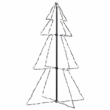 Albero di Natale a Cono 160 LED per Interni Esterni 78x120 cm | homemem39