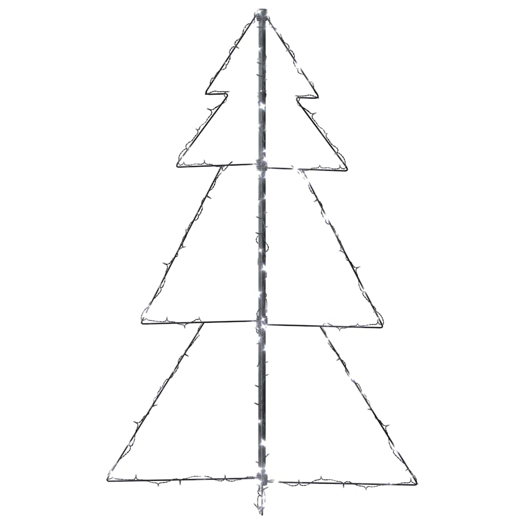 Albero di Natale a Cono 160 LED per Interni Esterni 78x120 cm | homemem39