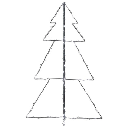 Albero di Natale a Cono 160 LED per Interni Esterni 78x120 cm | homemem39