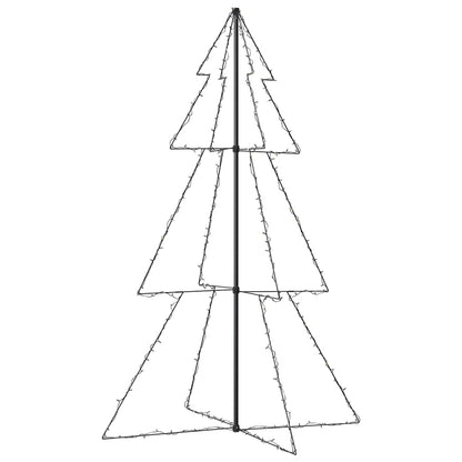 Albero di Natale a Cono 240 LED per Interni Esterni 118x180 cm