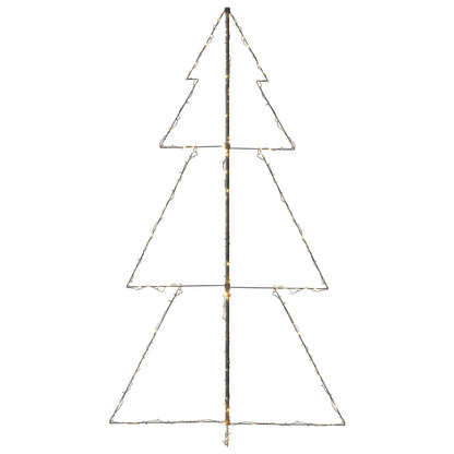 Albero di Natale a Cono 300 LED per Interni Esterni 120x220 cm
