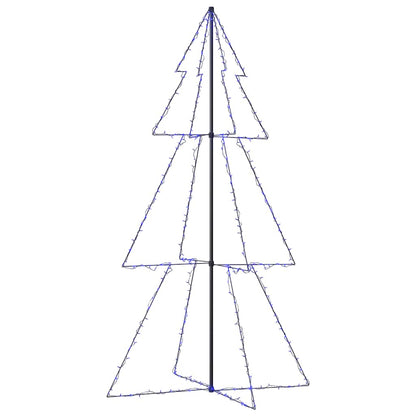 Albero di Natale a Cono 300 LED per Interni Esterni 120x220 cm