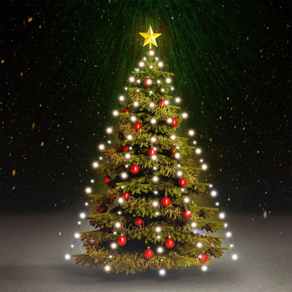 Rete di Luce per Albero di Natale 150 LED Bianco Freddo 150 cm - homemem39