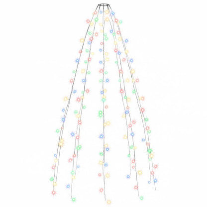 Rete di Luce per Albero di Natale 180 LED Multicolore 180 cm