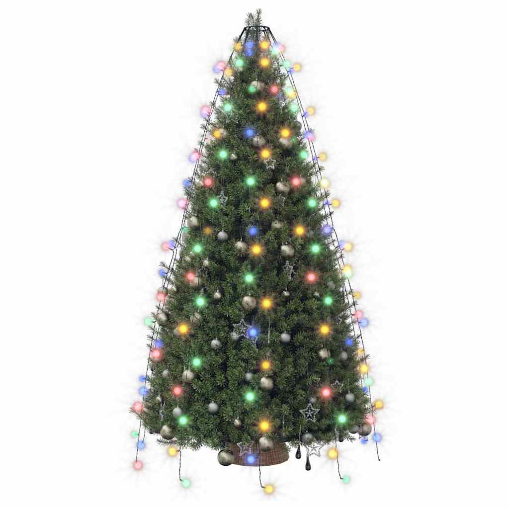 Rete di Luce per Albero di Natale 180 LED Multicolore 180 cm