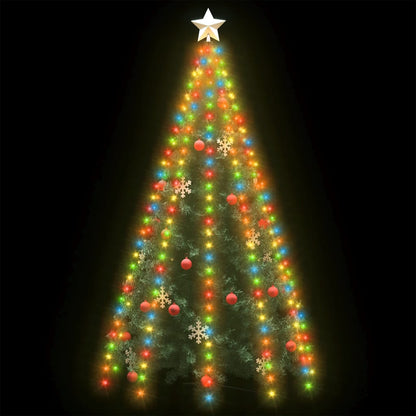 Rete di Luce per Albero di Natale 250 LED Multicolore 250 cm - homemem39