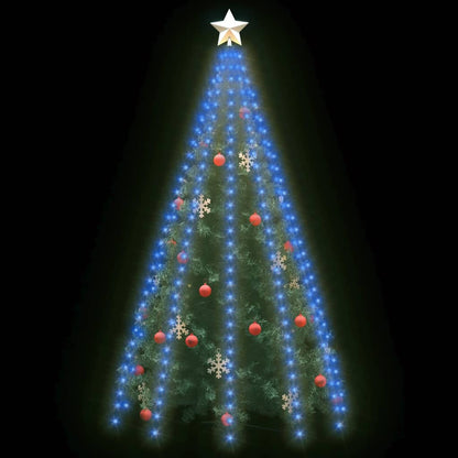 Rete di Luce per Albero di Natale 300 LED Blu 300 cm - homemem39