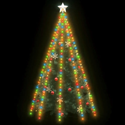 Rete di Luce per Albero di Natale 400 LED Multicolori 400 cm - homemem39