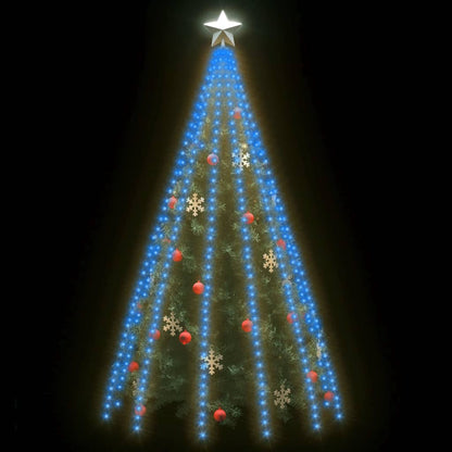 Luci per Albero 500 LED Blu 500 cm Interno Esterno - homemem39