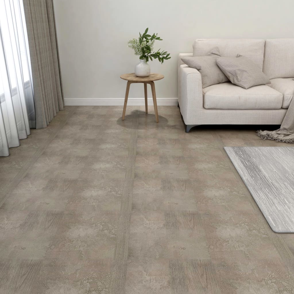 Listoni per Pavimenti Autoadesivi 20 pz in PVC 1,86 m² Grigio - homemem39