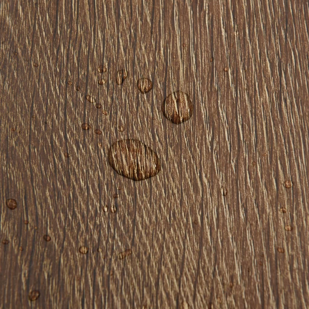 Listoni per Pavimenti Autoadesivi 20 pz in PVC 1,86 m² Marroni