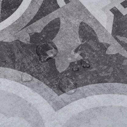 Listoni Autoadesivi in PVC 5,21 m² 2 mm Motivo Grigio - homemem39