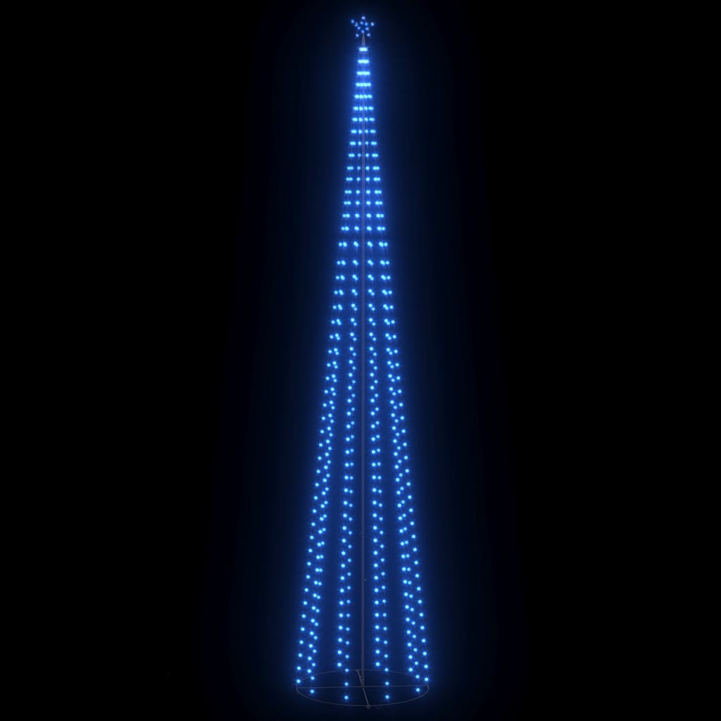 Albero di Natale a Cono con 752 LED Blu 160x500 cm - homemem39