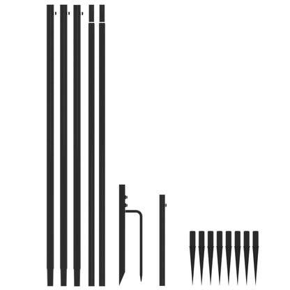 Luci per Albero di Natale Interni Esterni 576 LED Blu 3,6 m - homemem39