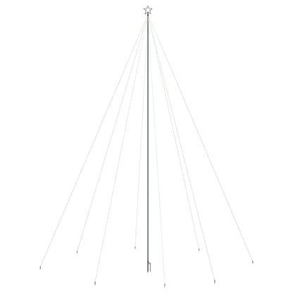 Luci Albero di Natale Interni Esterni 1300LED Bianco Freddo 8 m - homemem39
