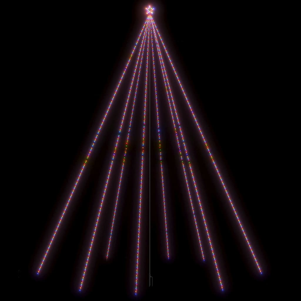 Luci per Albero di Natale Interni Esterni 1300 LED Colorati 8 m - homemem39