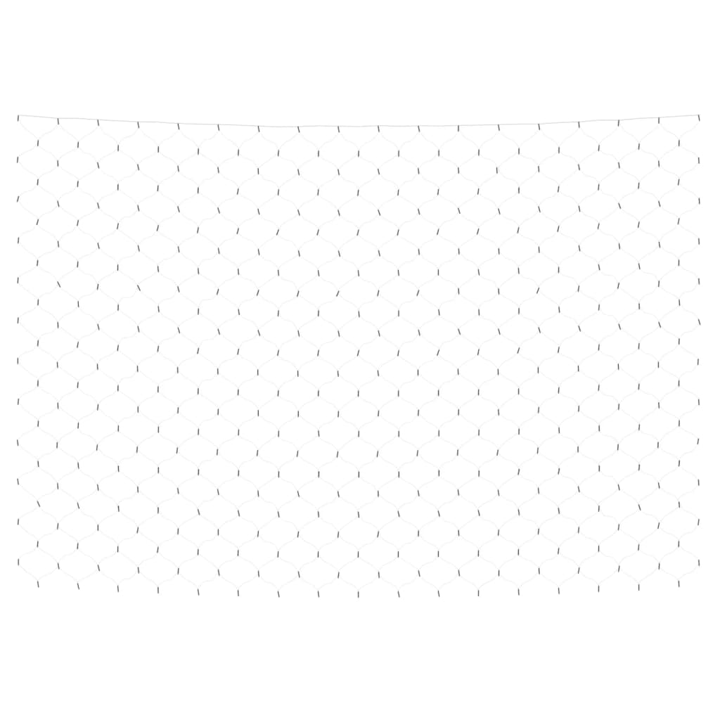 Luci di Natale Rete Bianco Caldo 3x2m 204 LED Interni Esterni - homemem39