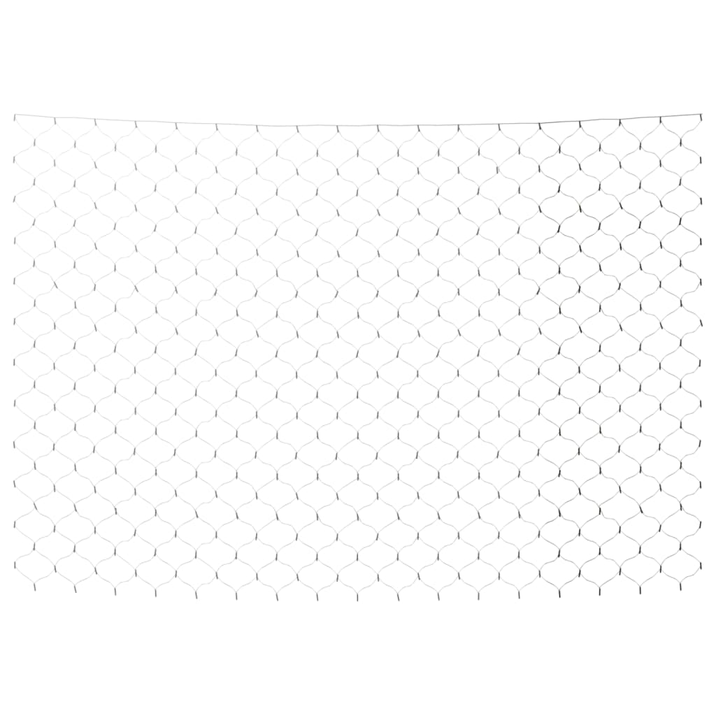 Rete Luci di Natale Blu Chiaro 3x2m 204 LED Interni Esterni - homemem39