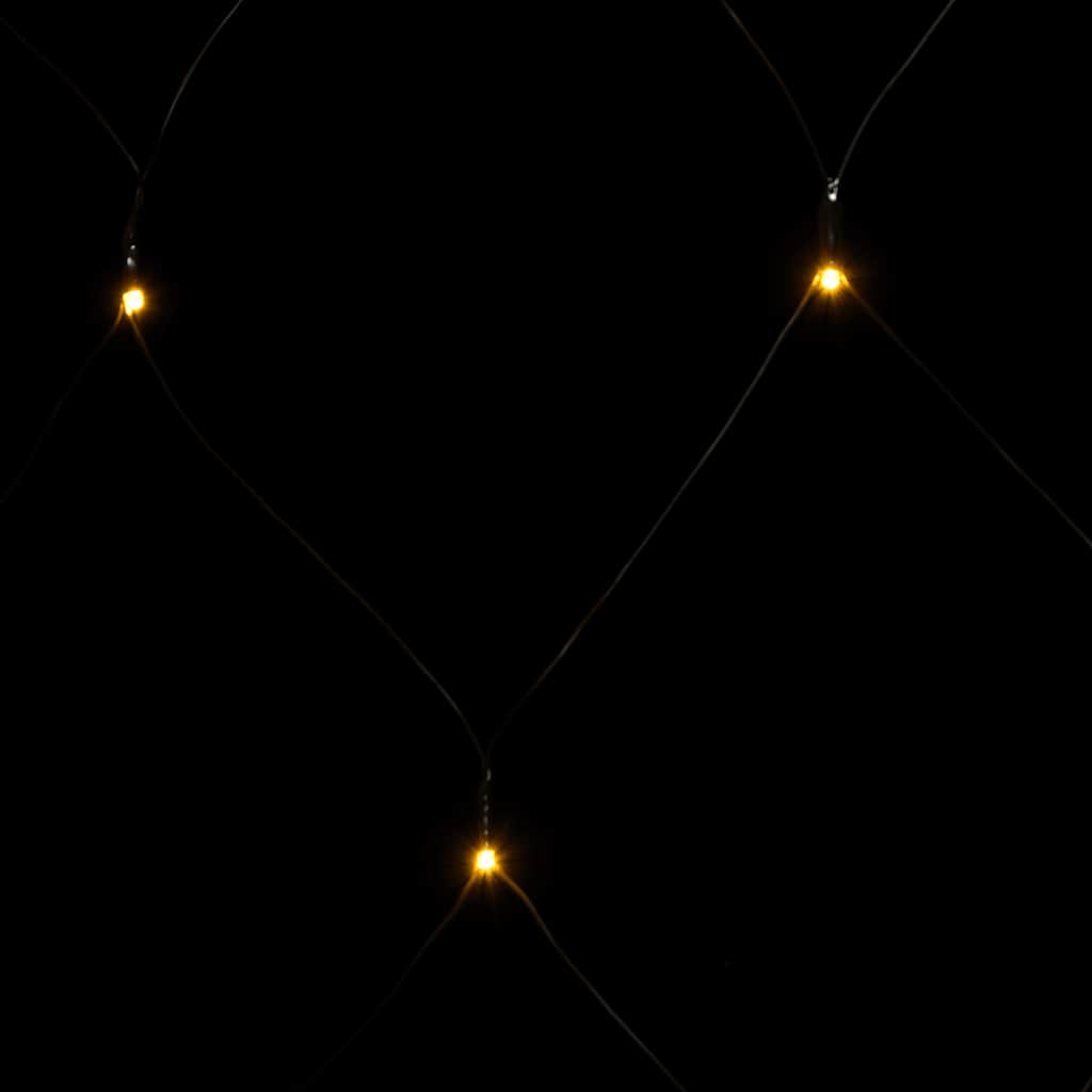 Luci di Natale Rete Bianco Caldo 4x4m 544 LED Interni Esterni