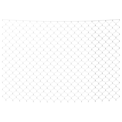 Luci di Natale Rete Bianco Freddo 4x4m 544 LED Interni Esterni