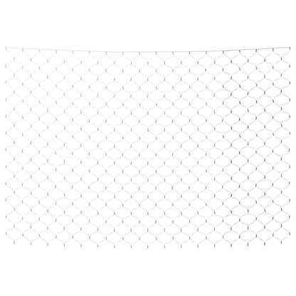 Luci di Natale Rete Bianco Freddo 4x4m 544 LED Interni Esterni