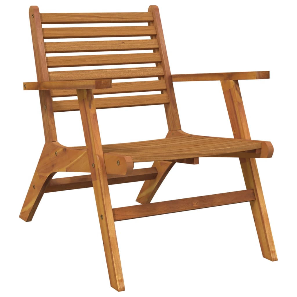 Sedie da Giardino 2 pz in Legno Massello d'Acacia | homemem39