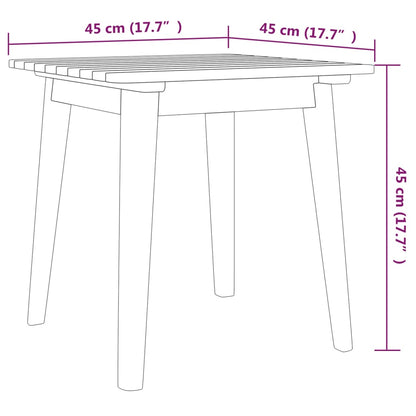 Set da Bistrot 3 pz in Legno Massello di Acacia | homemem39