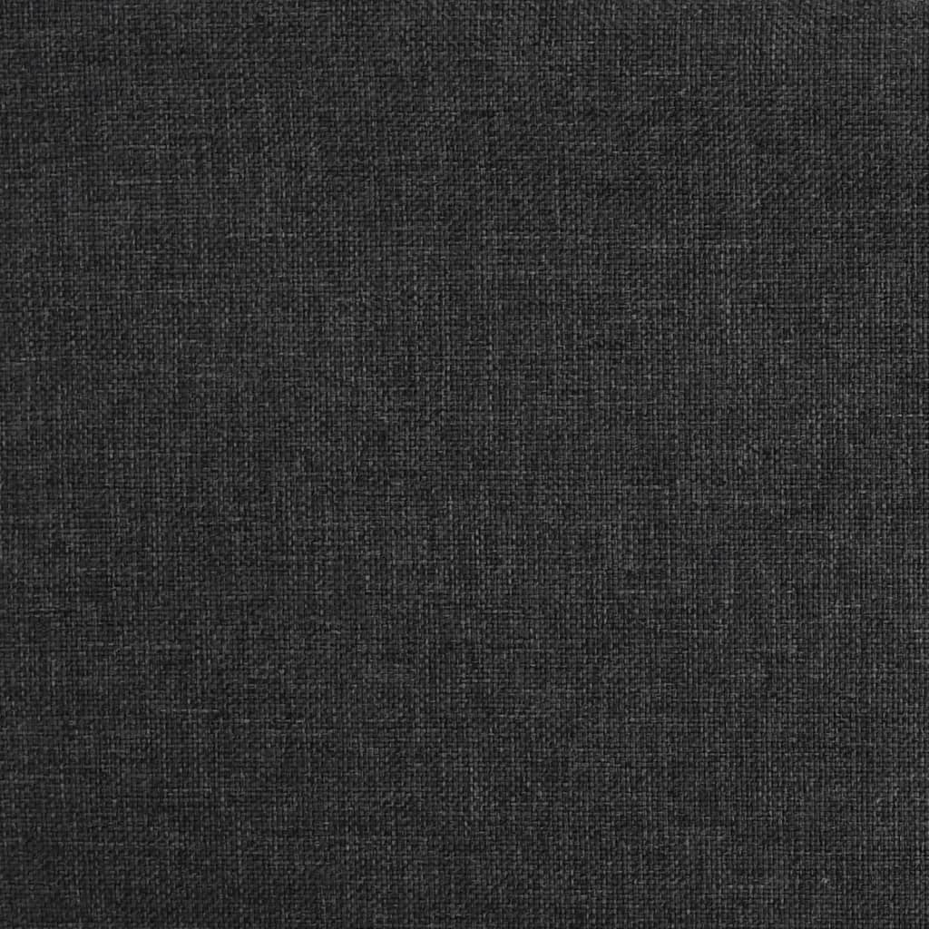 Sedia a Dondolo Nera in Tessuto