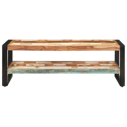 Tavolino da Salotto 120x60x40 cm in Legno Massello di Recupero | homemem39