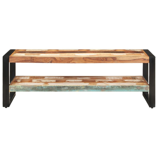Tavolino da Salotto 120x60x40 cm in Legno Massello di Recupero | homemem39