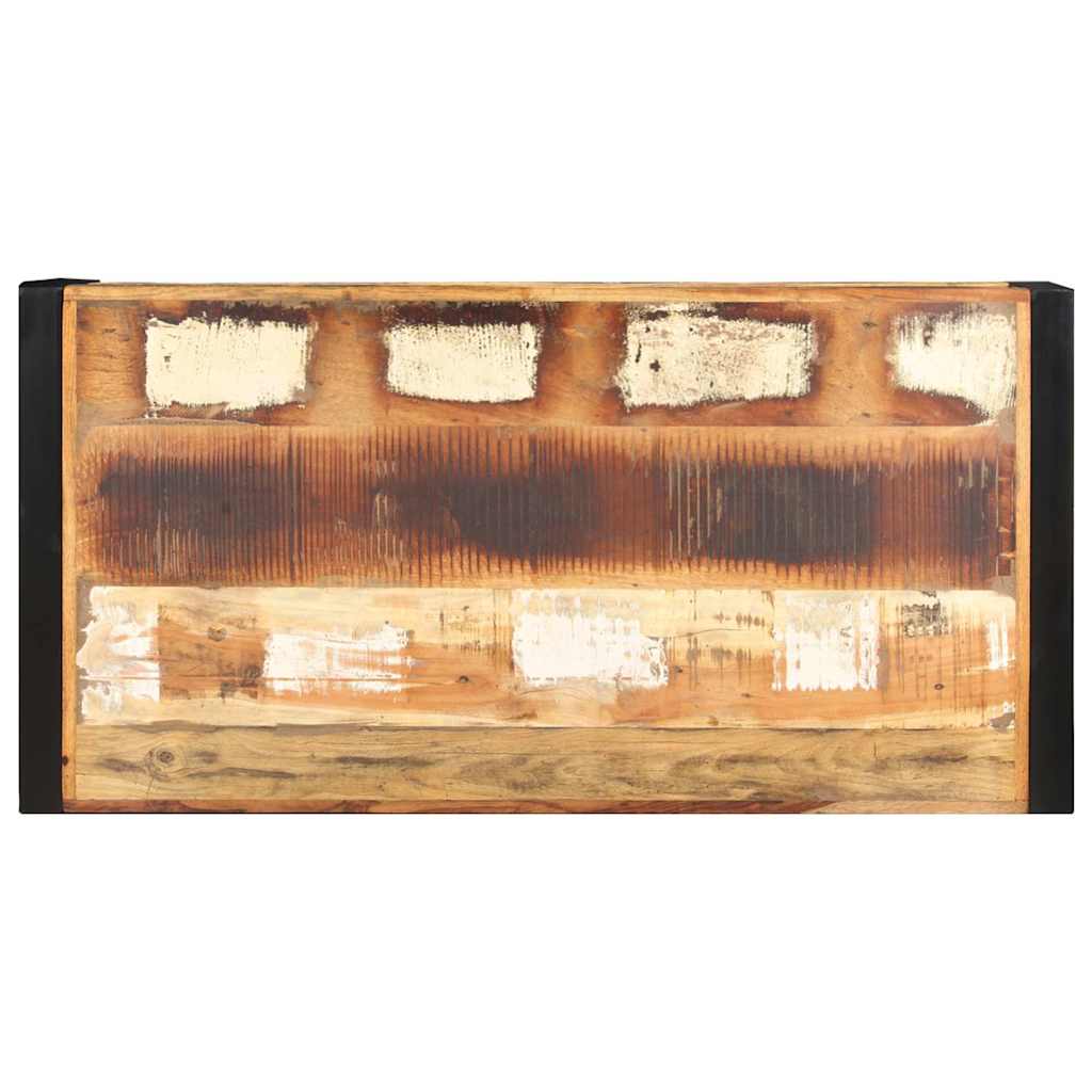 Tavolino da Salotto 120x60x40 cm in Legno Massello di Recupero