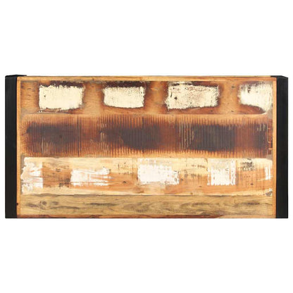 Tavolino da Salotto 120x60x40 cm in Legno Massello di Recupero