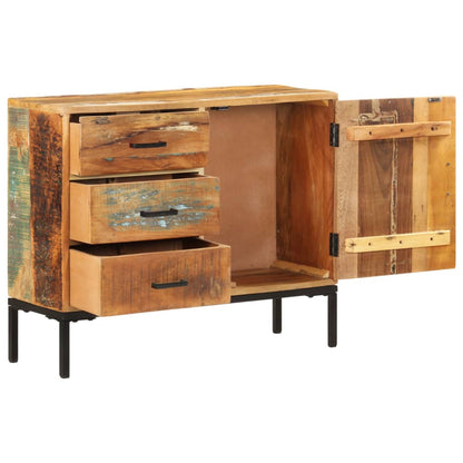 Sideboard 88x30x73 cm in Solid Reclaimed Wood