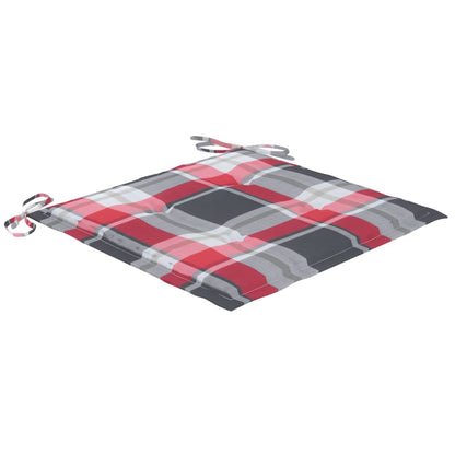 Sedie da Giardino 6 pz con Cuscini in Legno Massello di Teak - homemem39