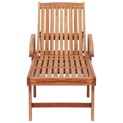 Lettini Prendisole 2 pz in Legno di Teak - homemem39