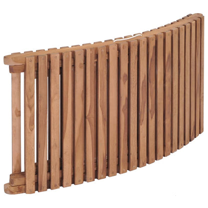 Lettini Prendisole Pieghevoli 2pz in Legno Massello di Teak - homemem39