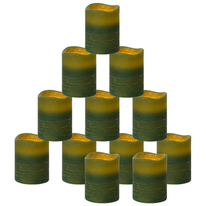 Candele Senza Fiamma a LED con Telecomando 24 pz Bianco Caldo - homemem39