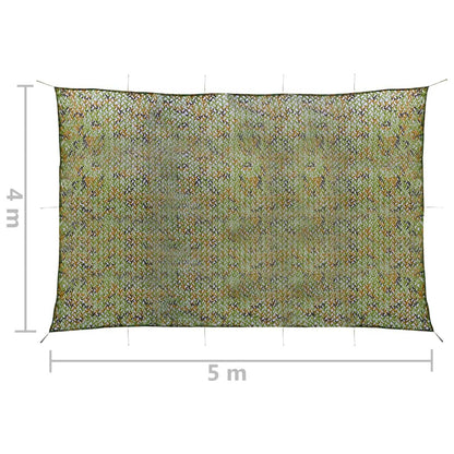 Rete Mimetica con Custodia 4x5 m Verde | homemem39