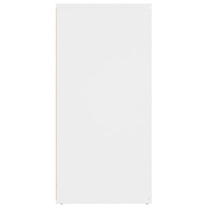 Credenza Bianca 160x36x75 cm in Legno Multistrato - homemem39