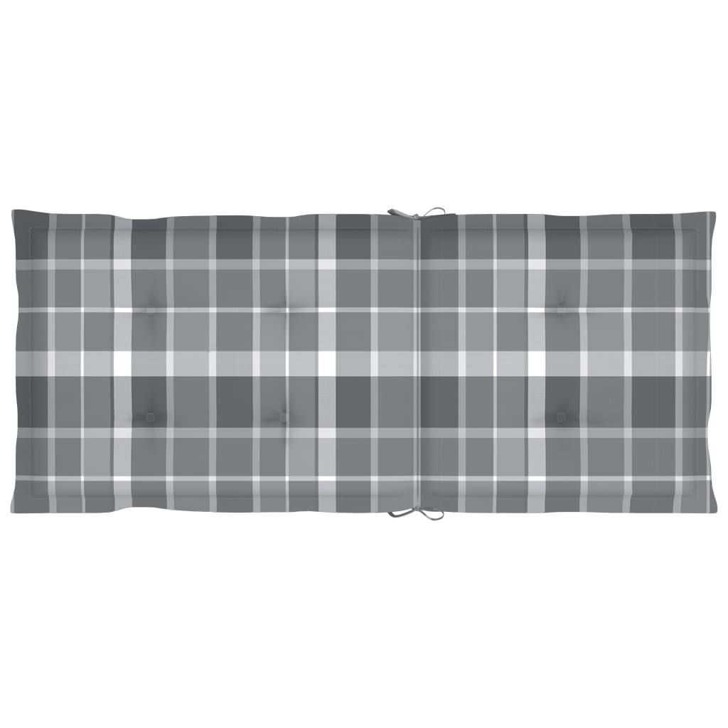 Sedie da Giardino Pieghevoli con Cuscini 8 pz Massello Acacia - homemem39