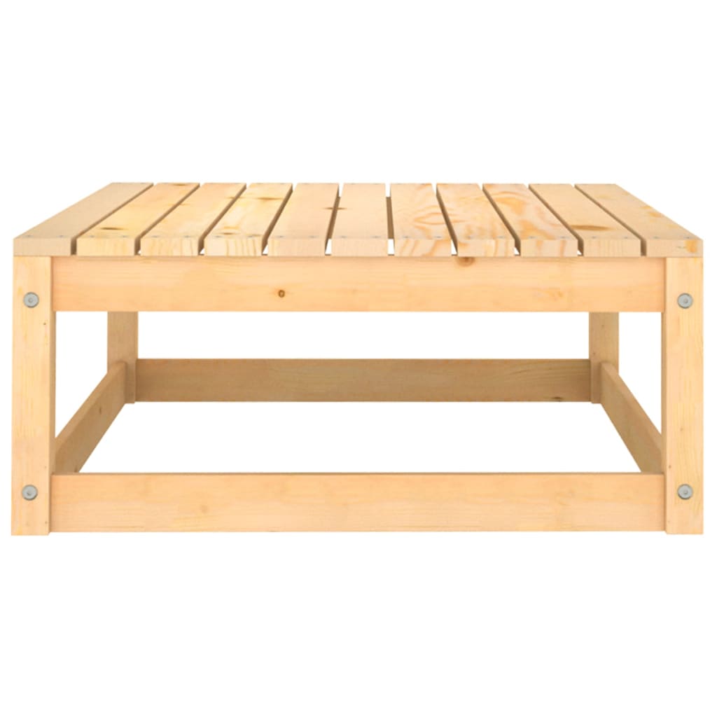 Set Divani da Giardino 7 pz in Legno Massello di Pino - homemem39