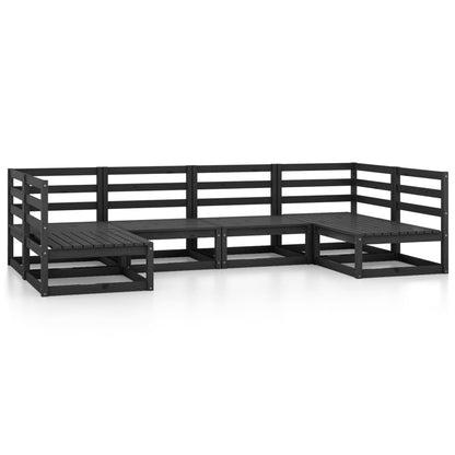 Set Divani da Giardino 6 pz in Legno Massello di Pino - homemem39