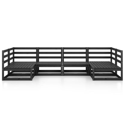 Set Divani da Giardino 6 pz in Legno Massello di Pino - homemem39