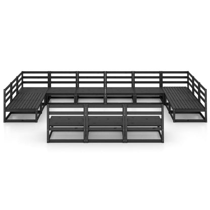 Set Divani da Giardino 13 pz in Legno Massello di Pino - homemem39