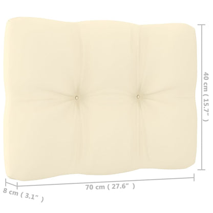 Set Divani da Giardino 8 pz con Cuscini Legno Massello Pino - homemem39