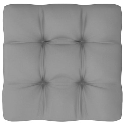 Set Salotto Giardino 8 pz Cuscini Antracite Legno Massello Pino | homemem39
