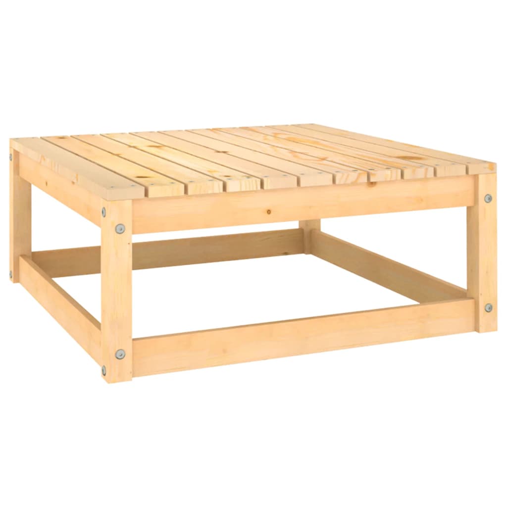 Set Salotto Giardino 8 pz Cuscini Antracite Legno Massello Pino | homemem39