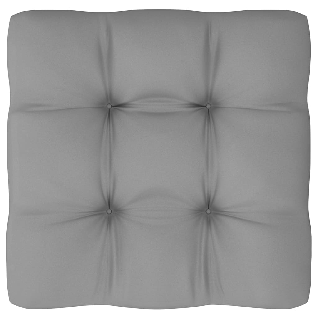 Set Salotto Giardino 8 pz Cuscini Antracite Legno Massello Pino | homemem39