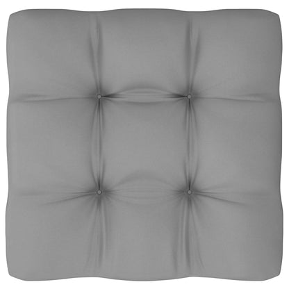 Set Salotto Giardino 8 pz Cuscini Antracite Legno Massello Pino | homemem39