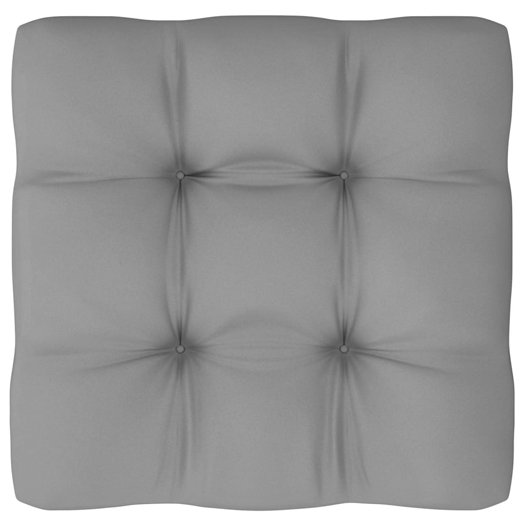 Set Salotto Giardino 8 pz Cuscini Antracite Legno Massello Pino | homemem39
